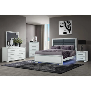 Silver Annie 5-Drawer Chest