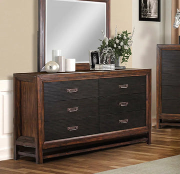 Two-Tone Branson 6-Drawer Dresser - Assembled