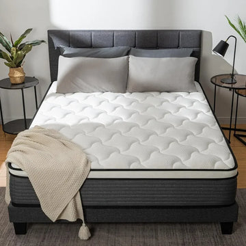 12" Pillow Top Hybrid Foam Pocket Mattress
