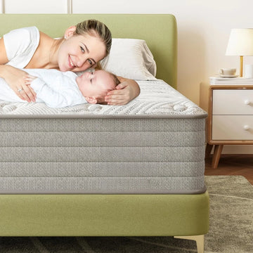 Full Hybrid Gel Foam Mattress with Springs