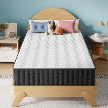 10" Charcoal Cooling Mattress for Back Pain