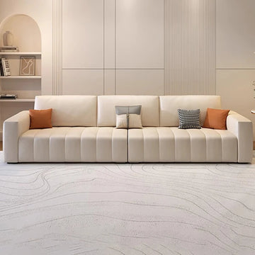 Italian Leather Sofa Reclinable Cinema Couch