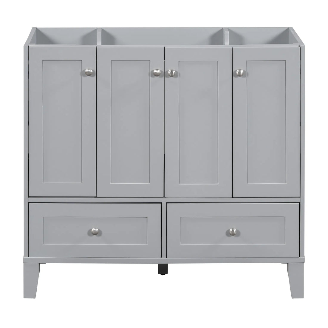 36" Wood Bathroom Vanity with Doors & Drawers