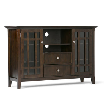 Dark Tobacco Bedford Tall TV Media Stand