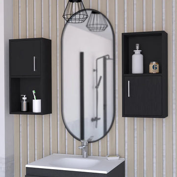 Black Florence Medicine Cabinet