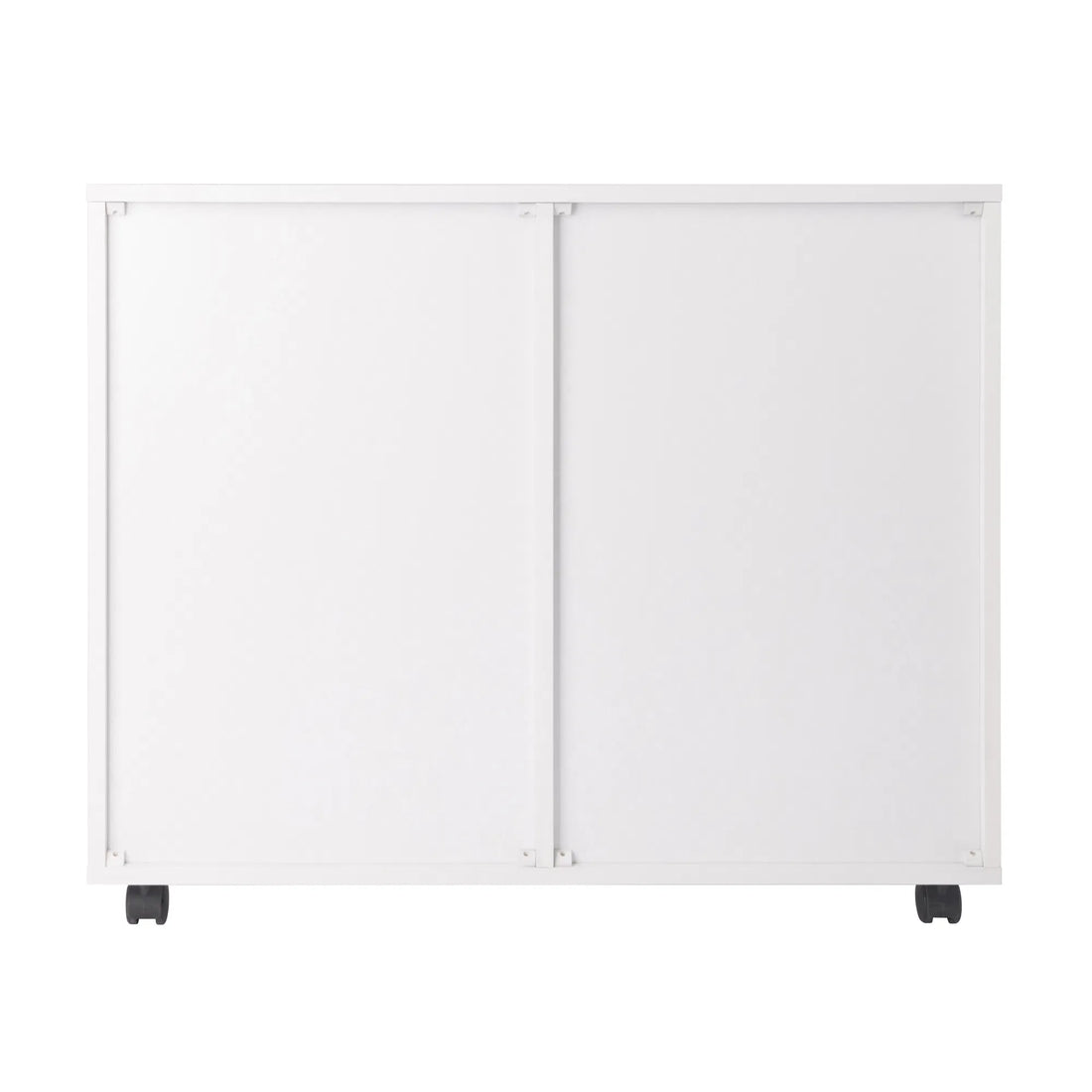 White Halifax 2-Door Cabinet with Drawers