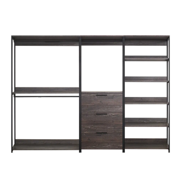 Monica Wood Walk-In Closet Organizer