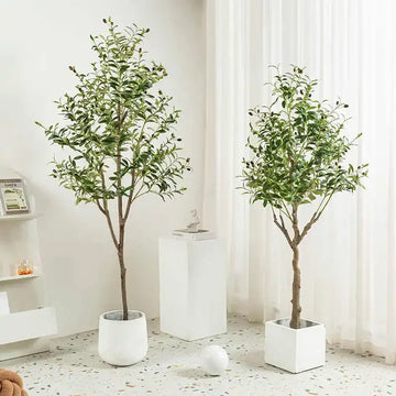 Artificial Olive Tree with Fruit 4/5/6 FT