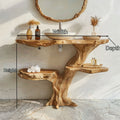 Handcrafted Floating Vanity Vessel Sink SILDT025