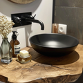 Live Edge Bathroom Vanity Shelfwall SINLBRV022