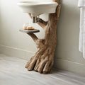 Live Edge Wood Bathroom Vanity SILDT023