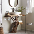 Floating Vanity Bathroom Sink SILDT012