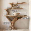 Handcraft Solid Wood Bathroom Sink SILDT013