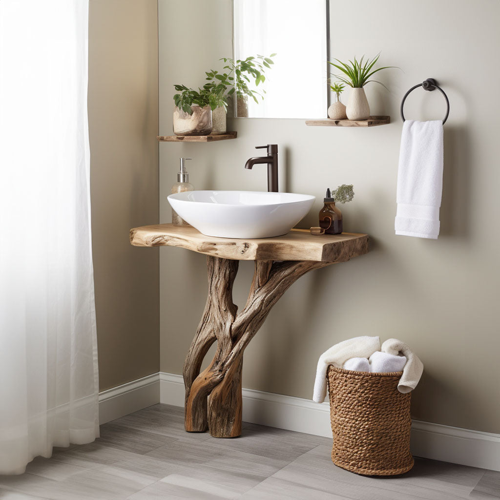 Handcraft Bathroom Vanity Shelf SILDT003