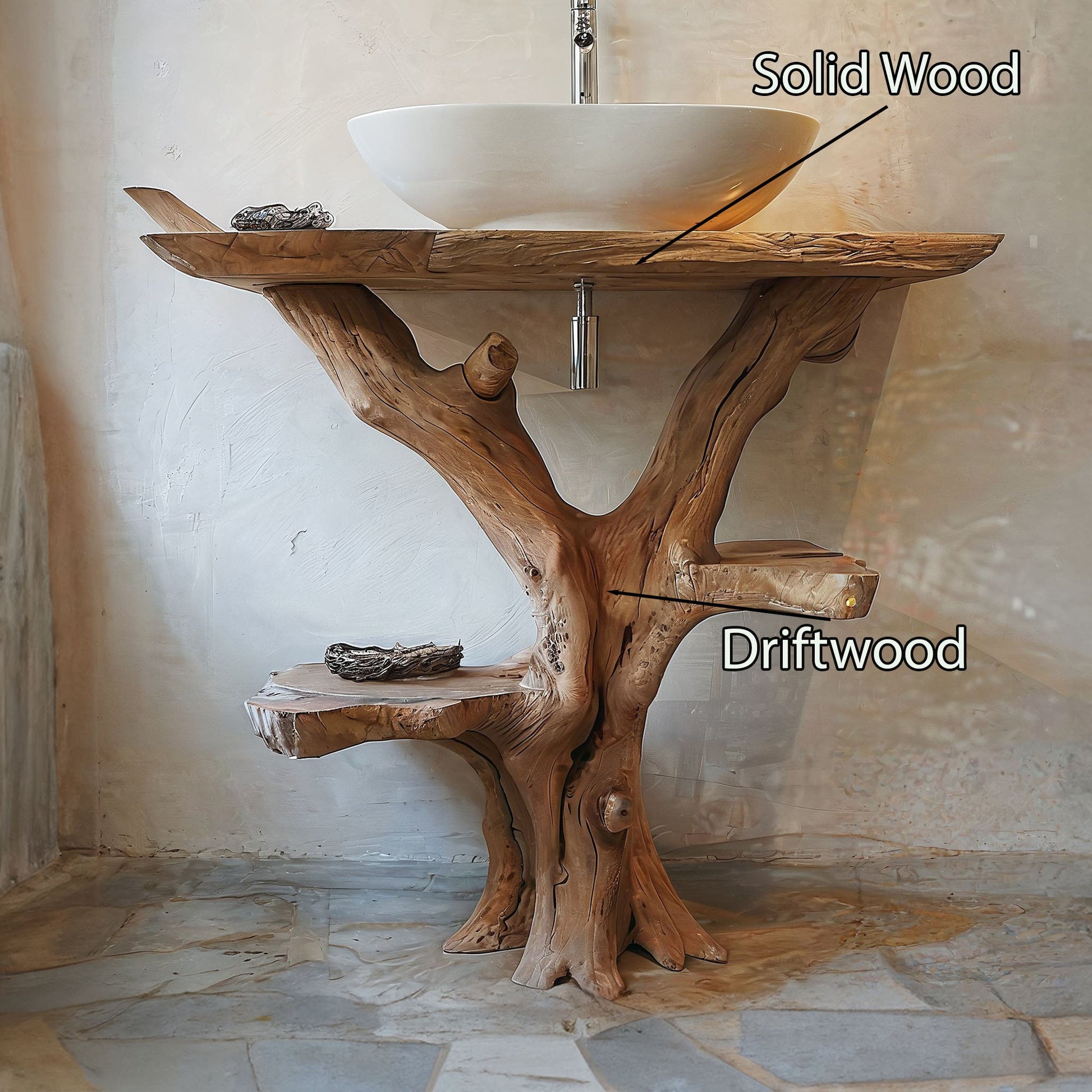 Handcraft Bathroom Vessel Vanity SILDT026