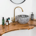 Handcrafted Bathrooom Vanity Floating Shelf SINLBRV004