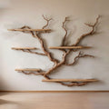 Tree Bookshelf Solid Wood Driftwood Bookcase SINLTB072