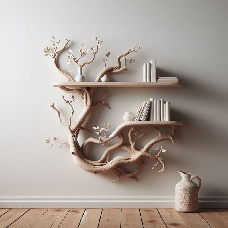 Tree Branch Floating Shelf Wall Mount SINLTBS007