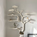 Mushroom Tree Branch Floating Shelf Clay Rustic Shelf SINLTB012