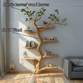 Tree Branch Floating Corner Shelf Bookshelf Decor SINLTB009