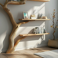 Tree Branch Bookshelf Decorations SINLTB068