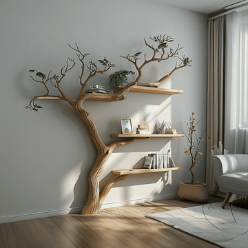 Tree Branch Bookshelf Decorations SINLTB068