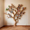 Tree Branch Bookshelf Decor Modern Bookshelf SINLTB060