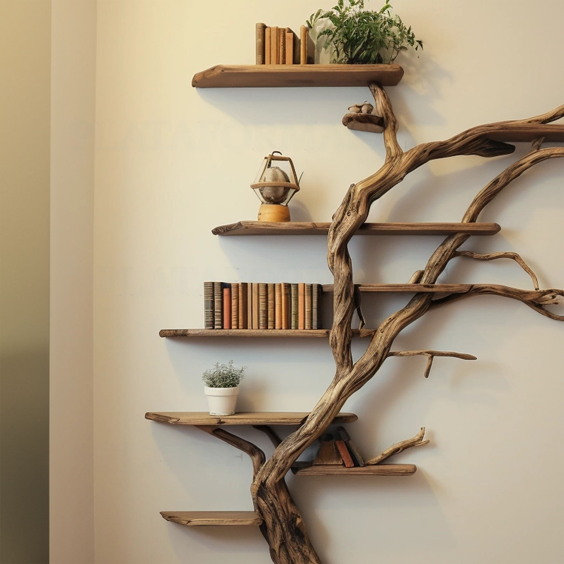 Corner Tree Branch Shelves On Wall Mount SINLTB005