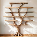 Tree Branch Floating Driftwood Shelf SINLTB059