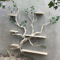 Tree Branch Floating Shelf Solid Wood Carving SINLTB045