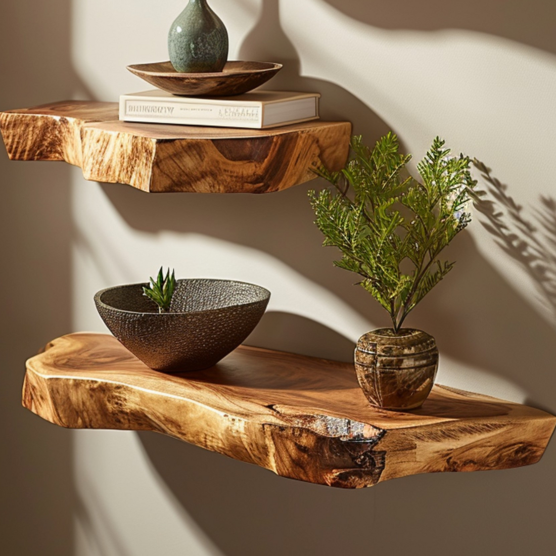 Long Floating Wall Shelf