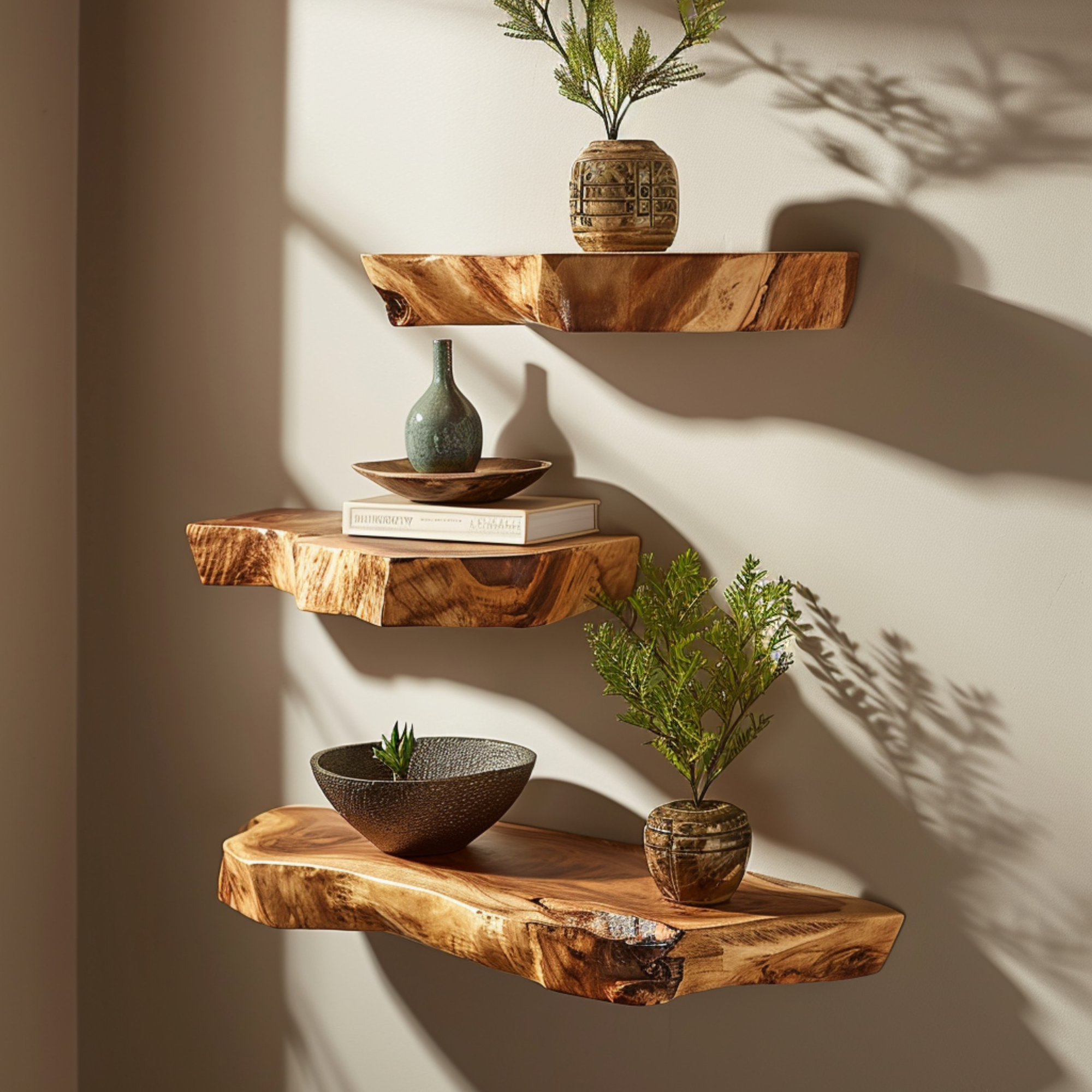 Long Floating Wall Shelf