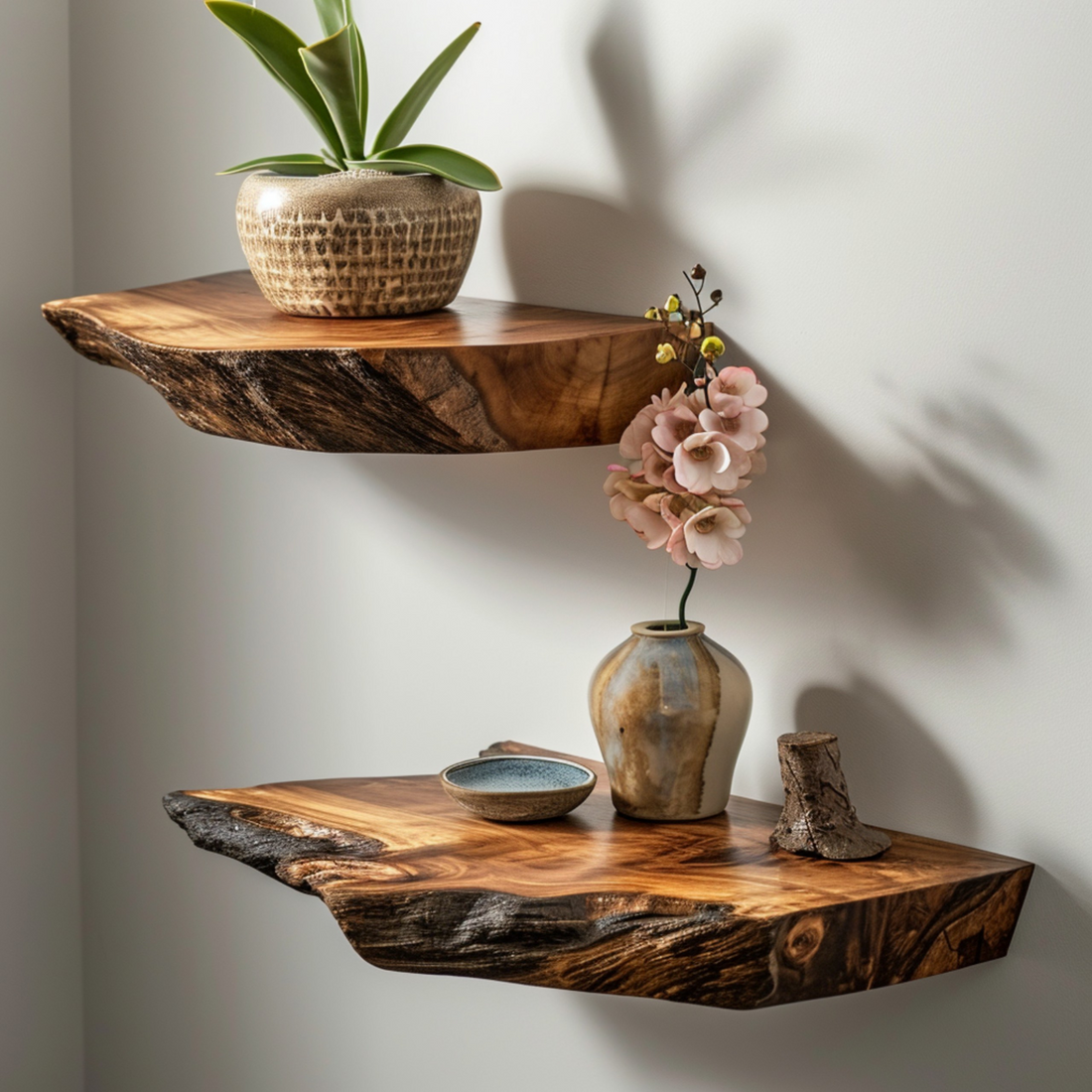 Compact Floating Wall Shelf