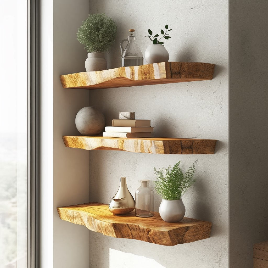 Decorative Floating Shelf Design