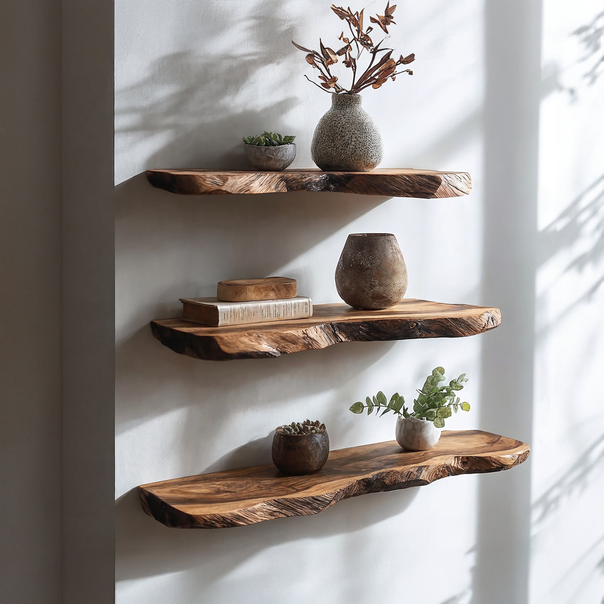 Decorative Floating Edge Shelves