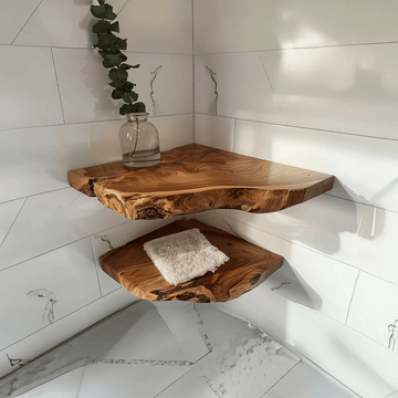 Decorative Floating Corner Shelves