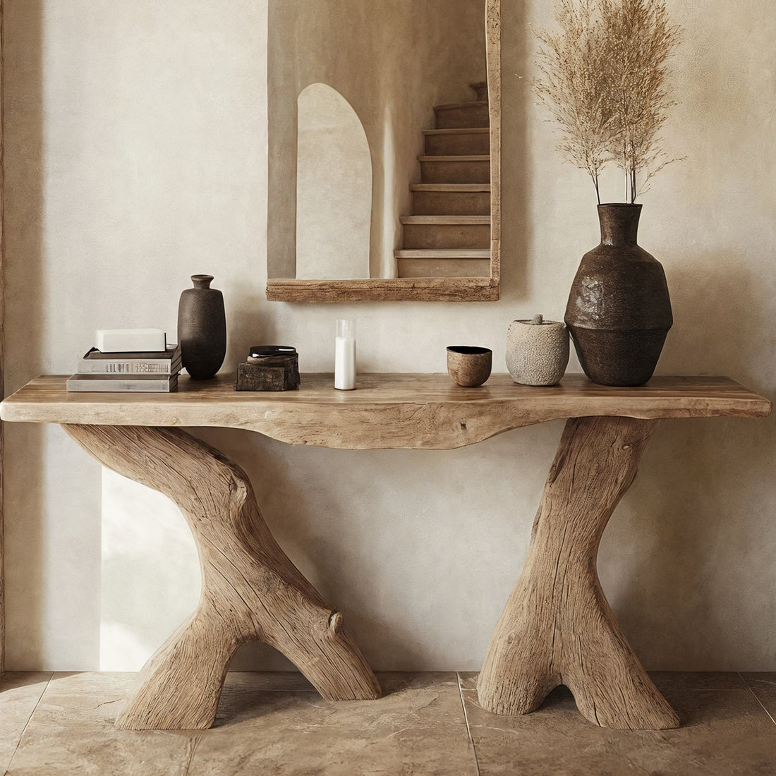 Decorative Rustic Console Table (Alternate)