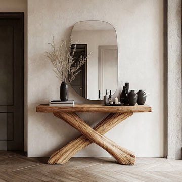 Handcrafted Hallway Console Table