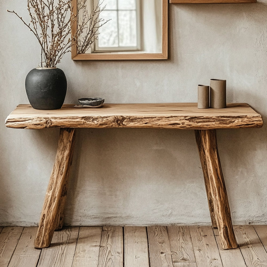 Rustic Console Table for Entryway (Alternate)