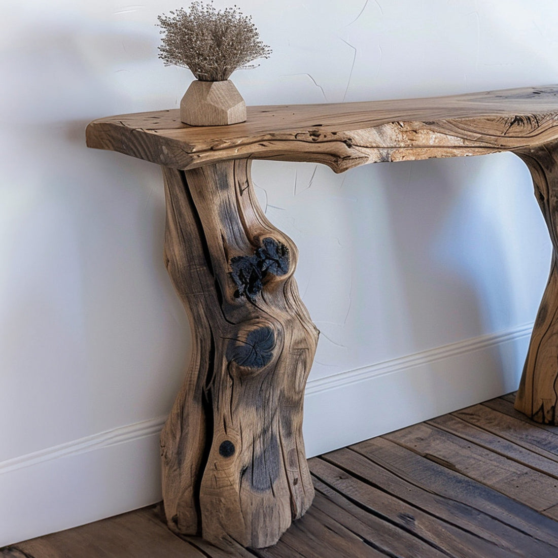 Unique Reclaimed Console Table