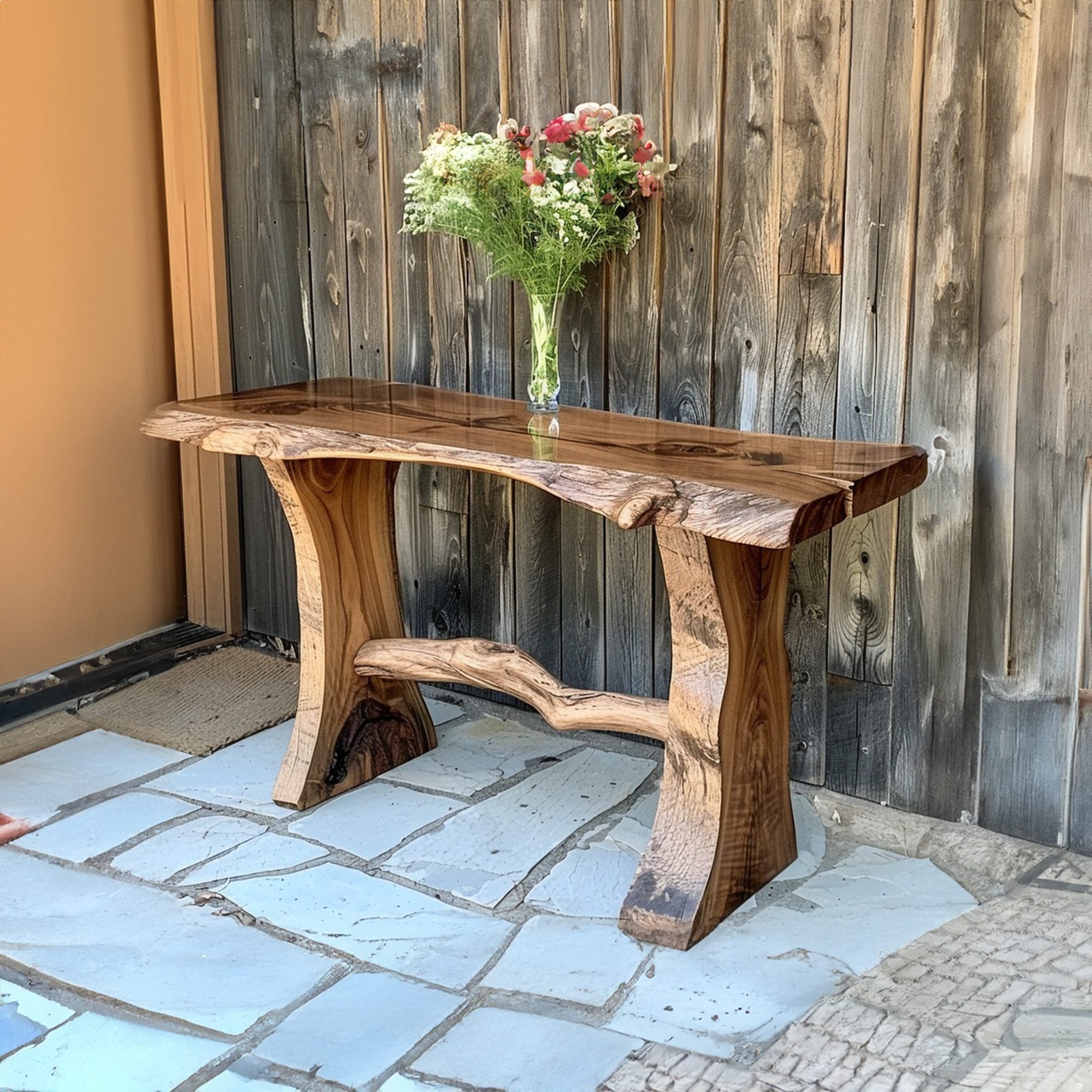 Custom Hallway Console Table