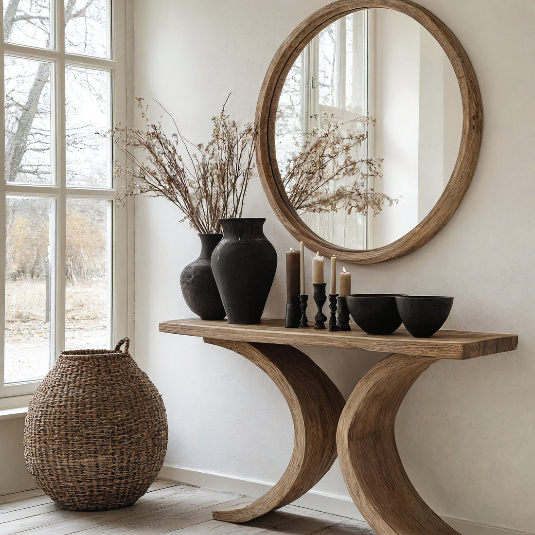 Modern Living Edge Console Table