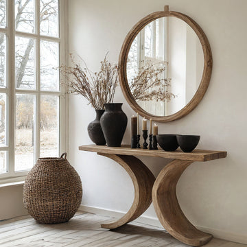 Modern Living Edge Console Table