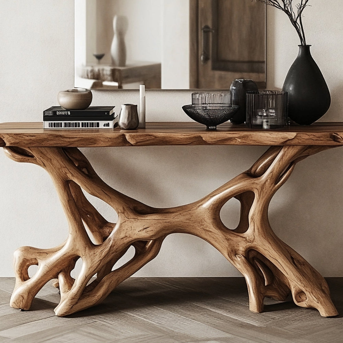 Handcrafted Rustic Console Table (Alternate)