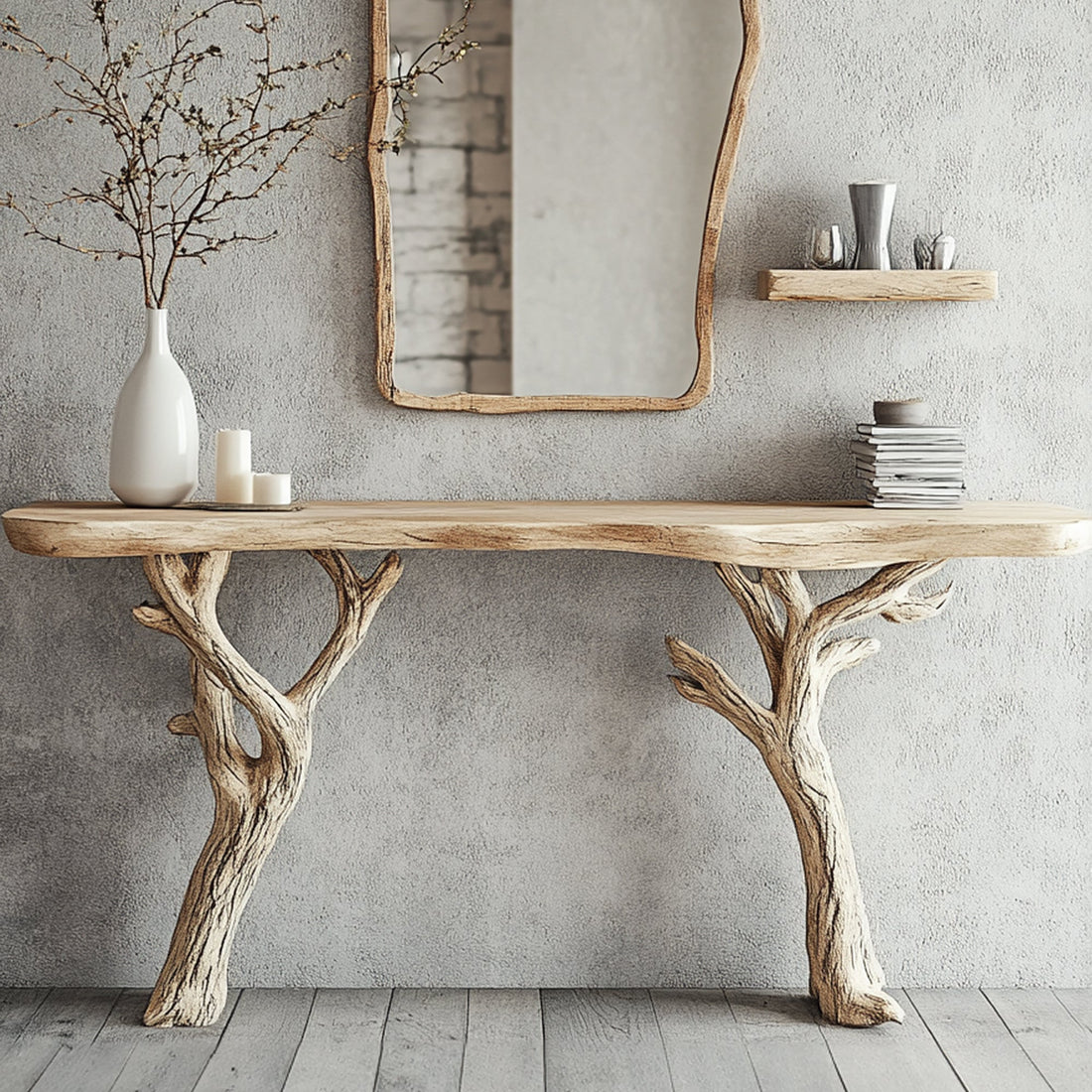 Living Edge Entryway Table