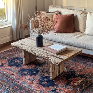 Living Edge Driftwood Coffee Table Design