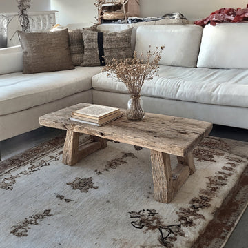 Distinctive Rustic Driftwood Coffee Table Design