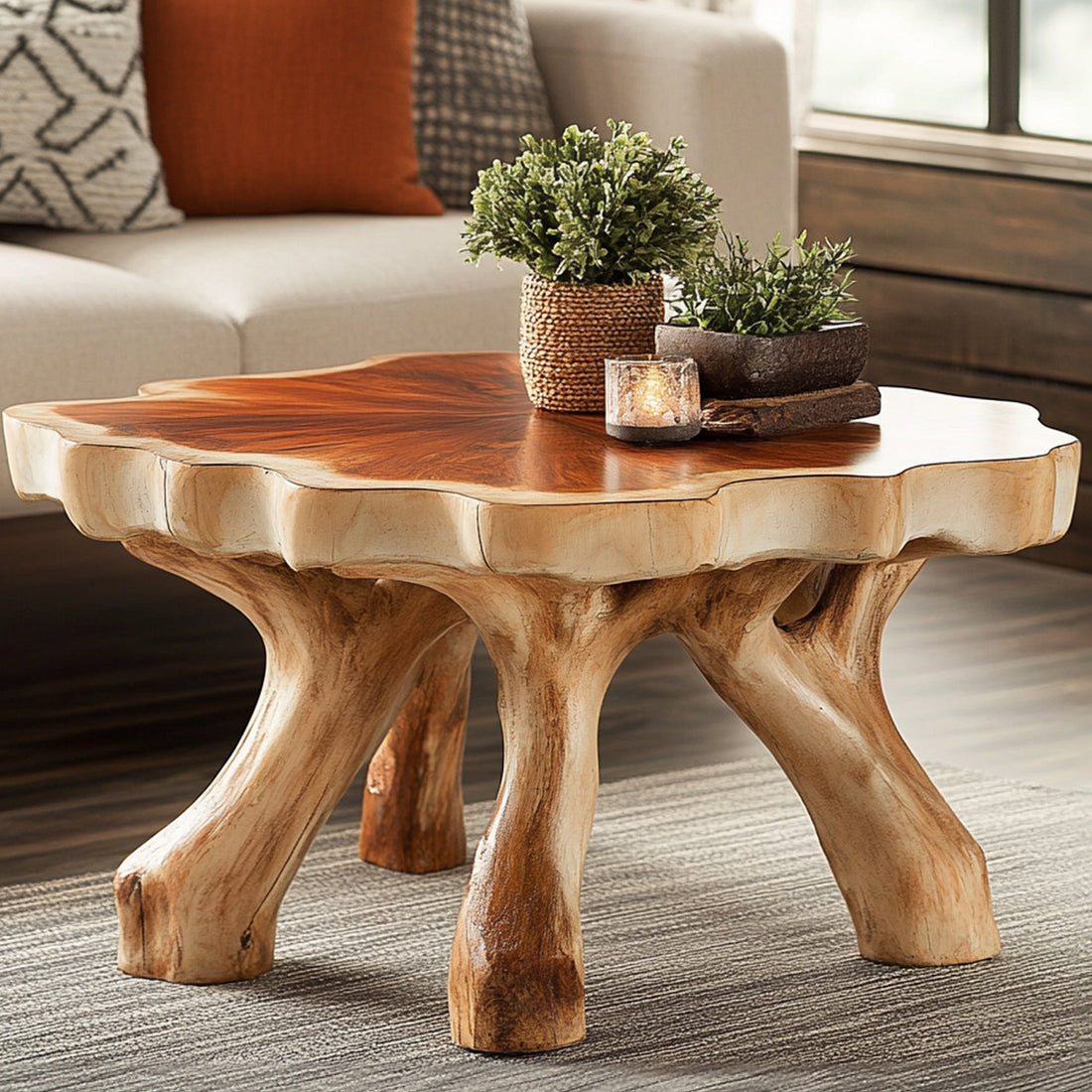 Rustic Coffee Table Design - Wix