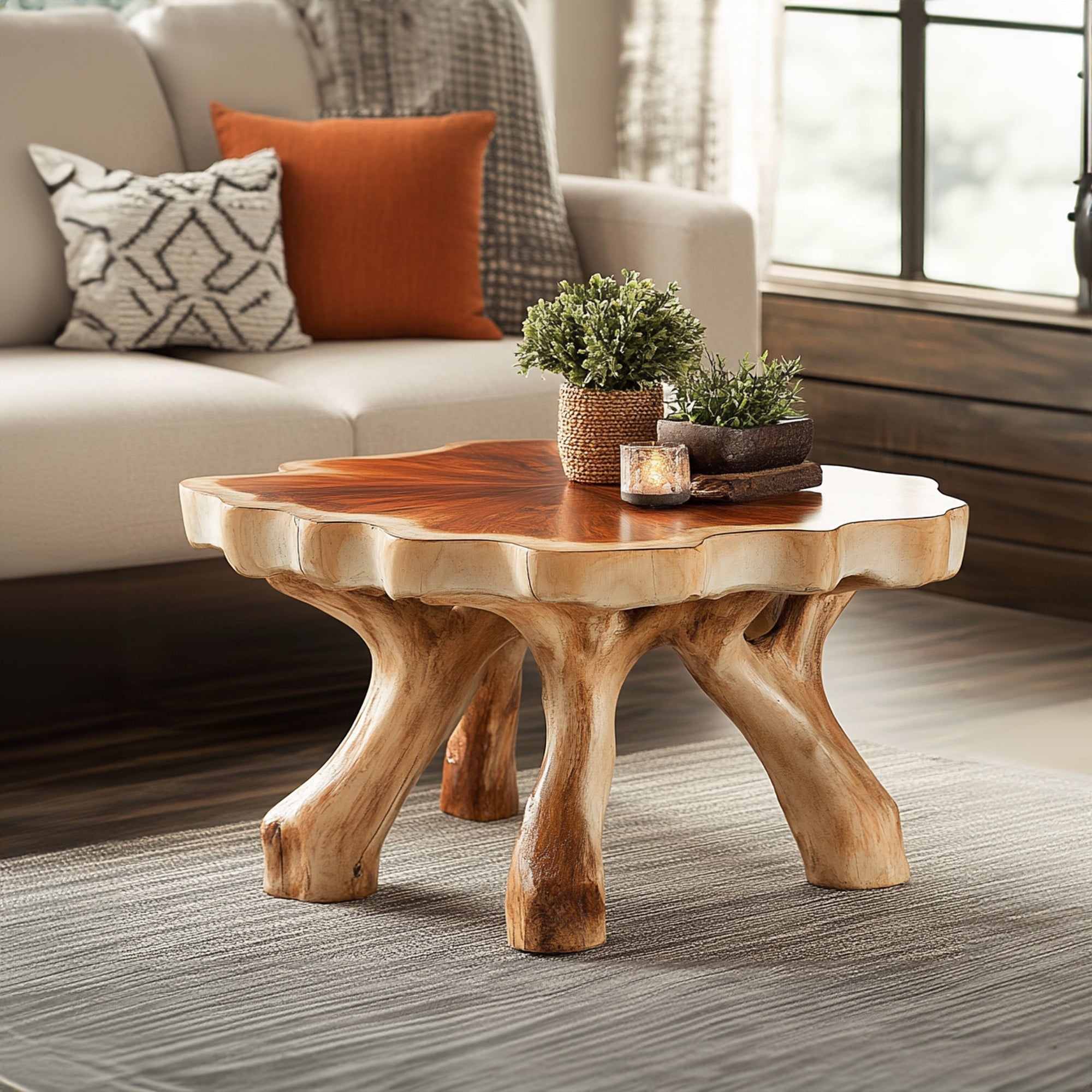 Rustic Coffee Table Design - Wix